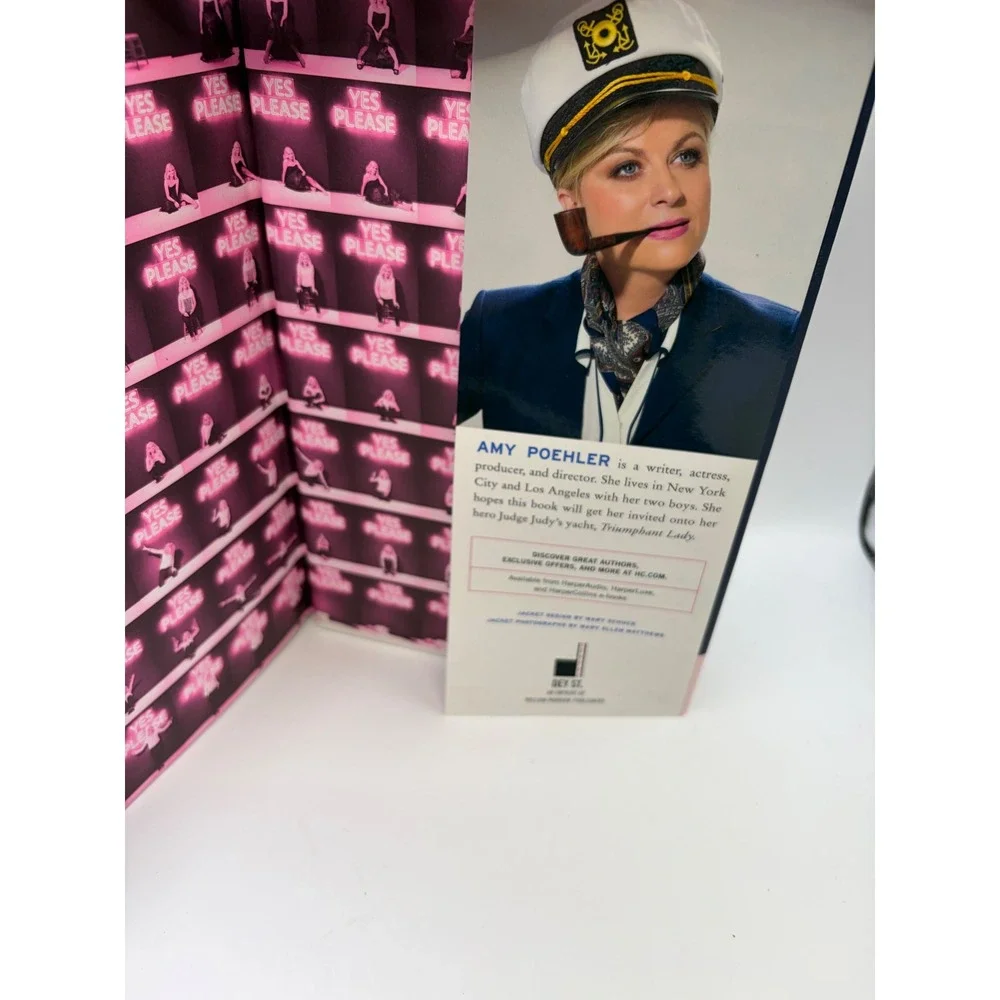 Yes Please by Amy Poehler Hardcover Memoir Comedy Biography 2014 ISBN 0062268341